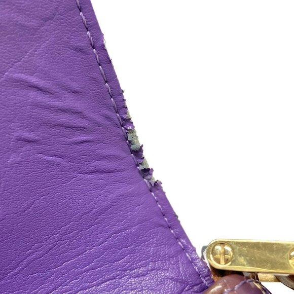 Auth LOUIS VUITTON Thompson Street M91095 Purple Monogram Vernis - Picture 8 of 13